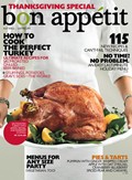 Bon Appétit Magazine, November 2010: Thanksgiving Special