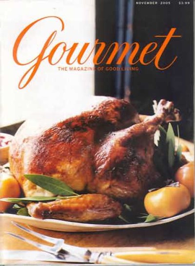 final print issue gourmet magazine
