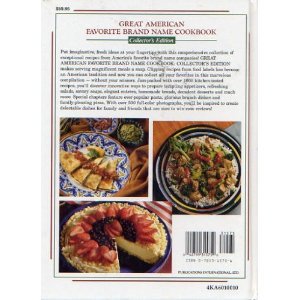 Great American Favorite Brand Name Cookbook Publications International